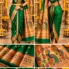 Emerald Silk Sari Bridal Gallery